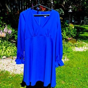 A beautiful royal blue CK dress